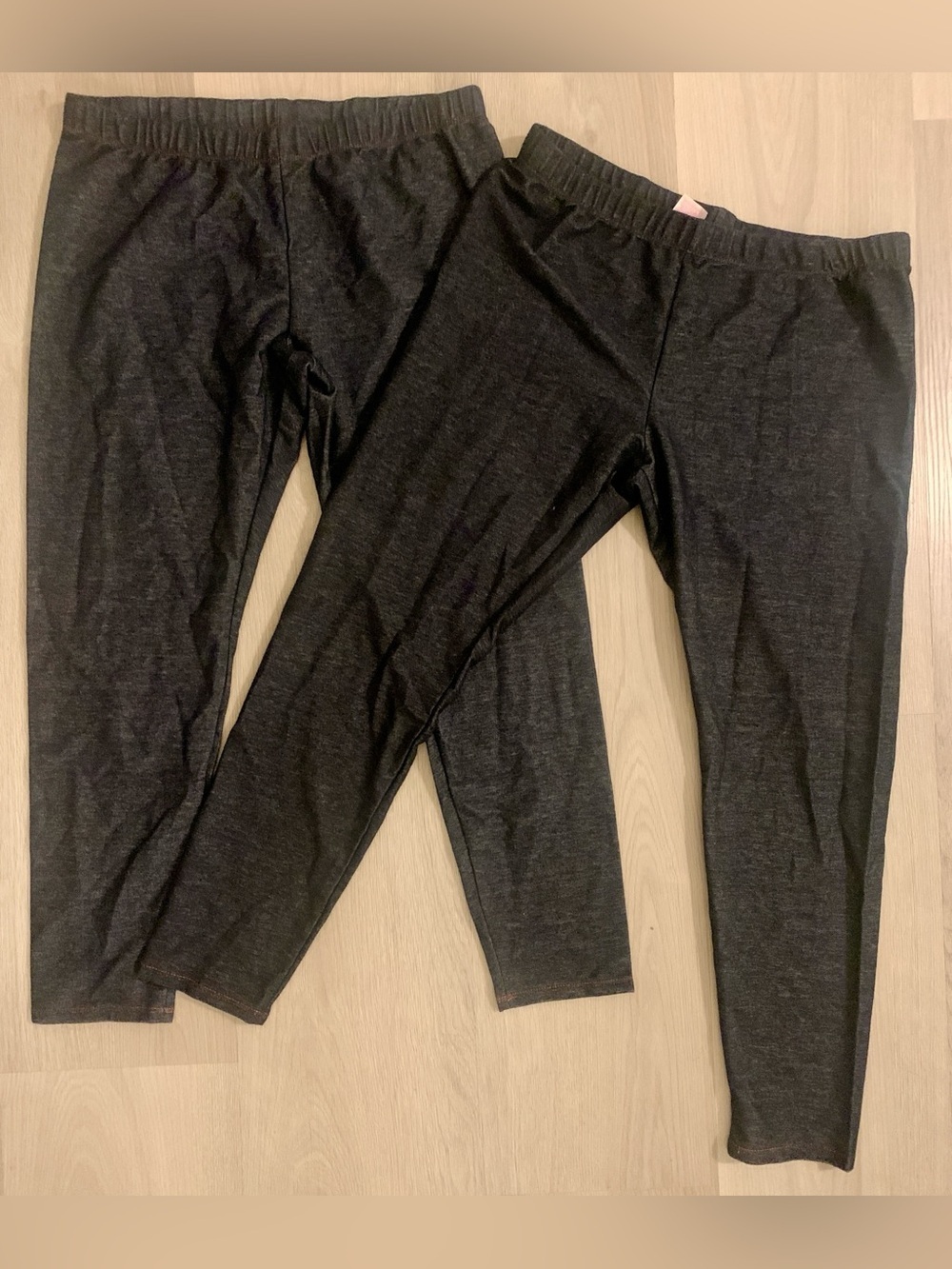 No Boundaries Dark Blue Denim Print Leggings